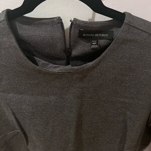 Banana Republic Charcoal Dress